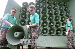 Triều Tiên và Hàn Quốc bắt đầu dỡ bỏ loa phóng thanh tại biên giới